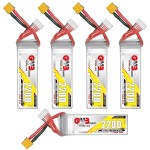 Batteria GaoNeng GNB 6S batteria XT60 2200mAh 100C con XT60 spina RC Drone aria alta scarica C valutazione prestazioni
